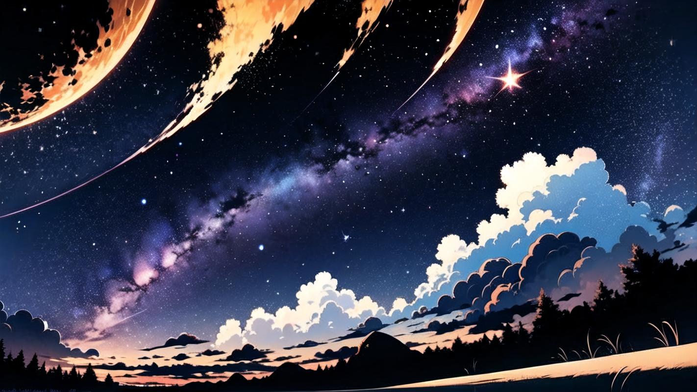 璀璨星空，點亮屏幕 唯美夜空星星壁紙與動態動畫大賞